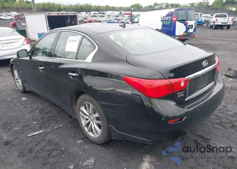 2014 Infiniti Q50 Premium из США, поврежденный, VIN JN1BV7AR3EM697330